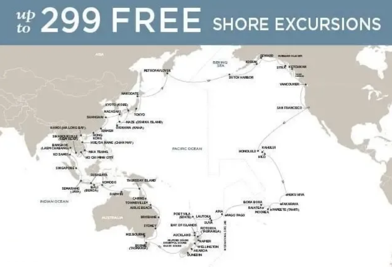 Navigate around the World
