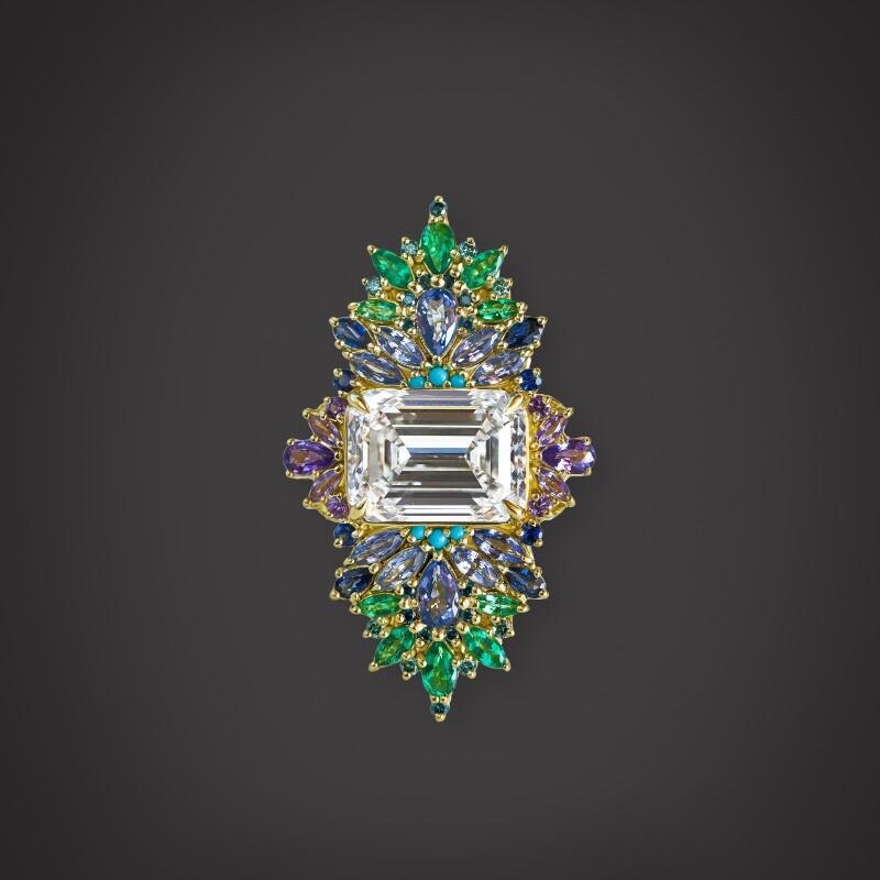 Maggi Simpkins Peacock Ring