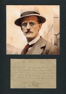 James Joyce Autograph